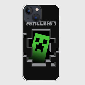 Чехол для iPhone 13 mini с принтом Minecraft в Санкт-Петербурге,  |  | funny | mine | minecraft | mods | noob | pro | skins | story | vs | zombie | инди | конструктор | майнкрафт | моды | нуб | скин | скрипер | шахта