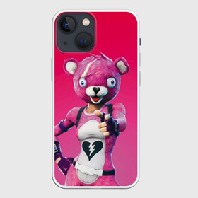 Чехол для iPhone 13 mini с принтом Only You в Санкт-Петербурге,  |  | battle royale | bear | fortnite | pink | батл роял | медведь | розовый | фортнайт | фурри