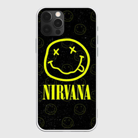 Чехол для iPhone 12 Pro Max с принтом Nirvana 1 в Санкт-Петербурге, Силикон |  | cobain | kurt | kurt cobain | nirvana | rock | smile | гитара | кобейн | курт | курт кобейн | нирвана | рок