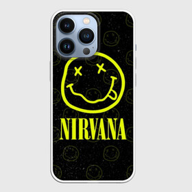 Чехол для iPhone 13 Pro с принтом Nirvana 1 в Санкт-Петербурге,  |  | cobain | kurt | kurt cobain | nirvana | rock | smile | гитара | кобейн | курт | курт кобейн | нирвана | рок