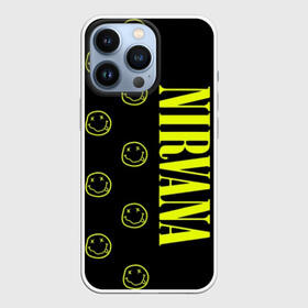Чехол для iPhone 13 Pro с принтом Nirvana 2 в Санкт-Петербурге,  |  | cobain | kurt | kurt cobain | nirvana | rock | smile | гитара | кобейн | курт | курт кобейн | нирвана | рок