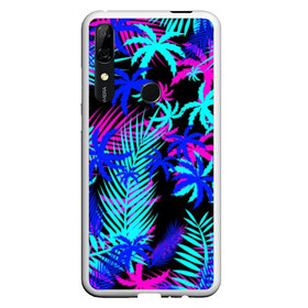 Чехол для Honor P Smart Z с принтом НЕОНОВЫЕ ТРОПИКИ TROPICAL NEON в Санкт-Петербурге, Силикон | Область печати: задняя сторона чехла, без боковых панелей | hotline miami | neon | new retro wave | outrun | outrun electro | paints | palmen | rainbow | retro | retrowave | summer | synth | synthwave | tropical | брызги | брызги красок | звёзды | космос | краски | лето | неон | пальмы | радуга | 