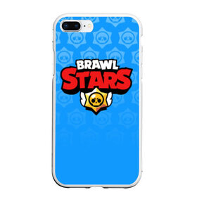 Чехол для iPhone 7Plus/8 Plus матовый с принтом BRAWL STARS в Санкт-Петербурге, Силикон | Область печати: задняя сторона чехла, без боковых панелей | android | brawl stars | games | mobile game | stars | игры | мобильные игры