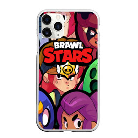 Чехол для iPhone 11 Pro матовый с принтом BRAWL STARS в Санкт-Петербурге, Силикон |  | 8 bit | 8 бит | bibi | brawl stars | crow | el brown | leon | leon shark | max | mr.p | sally leon | shark | stars | virus | werewolf | акула | биби | вирус | ворон | леон | оборотень | пингвин