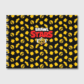 Альбом для рисования с принтом BRAWL STARS в Санкт-Петербурге, 100% бумага
 | матовая бумага, плотность 200 мг. | 8 bit | 8 бит | bibi | brawl stars | crow | el brown | leon | leon shark | max | mr.p | sally leon | shark | stars | virus | werewolf | акула | биби | вирус | ворон | леон | оборотень | пингвин