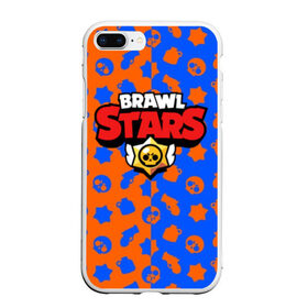 Чехол для iPhone 7Plus/8 Plus матовый с принтом BRAWL STARS в Санкт-Петербурге, Силикон | Область печати: задняя сторона чехла, без боковых панелей | android | brawl stars | games | mobile game | stars | игры | мобильные игры