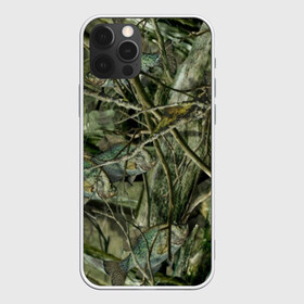 Чехол для iPhone 12 Pro Max с принтом Лесной камуфляж в Санкт-Петербурге, Силикон |  | камуфляж | лесной камуфляж