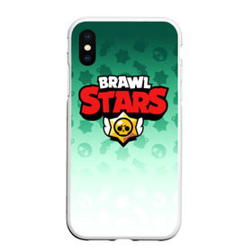 Чехол для iPhone XS Max матовый с принтом BRAWL STARS в Санкт-Петербурге, Силикон | Область печати: задняя сторона чехла, без боковых панелей | android | brawl stars | games | mobile game | stars | игры | мобильные игры