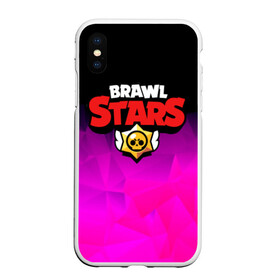 Чехол для iPhone XS Max матовый с принтом BRAWL STARS CRYSTALES в Санкт-Петербурге, Силикон | Область печати: задняя сторона чехла, без боковых панелей | Тематика изображения на принте: android | brawl stars | games | mobile game | stars | игры | мобильные игры