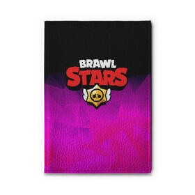 Обложка для автодокументов с принтом BRAWL STARS CRYSTALES в Санкт-Петербурге, натуральная кожа |  размер 19,9*13 см; внутри 4 больших “конверта” для документов и один маленький отдел — туда идеально встанут права | Тематика изображения на принте: android | brawl stars | games | mobile game | stars | игры | мобильные игры