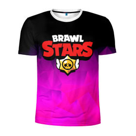 Мужская футболка 3D спортивная с принтом BRAWL STARS CRYSTALES в Санкт-Петербурге, 100% полиэстер с улучшенными характеристиками | приталенный силуэт, круглая горловина, широкие плечи, сужается к линии бедра | android | brawl stars | games | mobile game | stars | игры | мобильные игры