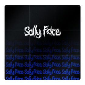 Магнитный плакат 3Х3 с принтом Sally Face (24) в Санкт-Петербурге, Полимерный материал с магнитным слоем | 9 деталей размером 9*9 см | Тематика изображения на принте: face | fisher | larry johnson | mask | sally | sally face | sally fisher | демоны | духи | маска | призраки | салли | салли фейс | салли фишер | фейс