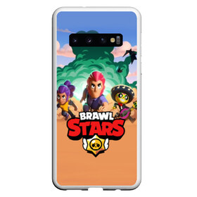 Чехол для Samsung Galaxy S10 с принтом BRAWL STARS в Санкт-Петербурге, Силикон | Область печати: задняя сторона чехла, без боковых панелей | 8 bit | 8 бит | bibi | brawl stars | crow | el brown | leon | leon shark | max | mr.p | sally leon | shark | stars | virus | werewolf | акула | биби | вирус | ворон | леон | оборотень | пингвин