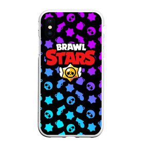 Чехол для iPhone XS Max матовый с принтом BRAWL STARS в Санкт-Петербурге, Силикон | Область печати: задняя сторона чехла, без боковых панелей | 8 bit | 8 бит | bibi | brawl stars | crow | el brown | leon | leon shark | max | mr.p | sally leon | shark | stars | virus | werewolf | акула | биби | вирус | ворон | леон | оборотень | пингвин