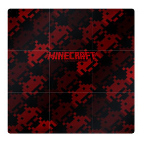 Магнитный плакат 3Х3 с принтом MINECRAFT в Санкт-Петербурге, Полимерный материал с магнитным слоем | 9 деталей размером 9*9 см | blade | blocks | creeper | cubes | game | ken | mine craft | minecraft | mobs | sword | игры | крипер | майн крафт | майнкрафт | моб