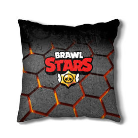 Подушка 3D с принтом Brawl Stars Hex в Санкт-Петербурге, наволочка – 100% полиэстер, наполнитель – холлофайбер (легкий наполнитель, не вызывает аллергию). | состоит из подушки и наволочки. Наволочка на молнии, легко снимается для стирки | Тематика изображения на принте: brawl | brawl st | brawl stars | colt | hexagon | logo | map | mobo | pattern | poco | shelly | stars | бравл | игра | игры | карта | кольт | лого | мобильные игры | патерн | паттерн | поко | соты | старс | шелли