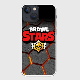 Чехол для iPhone 13 mini с принтом Brawl Stars Hex в Санкт-Петербурге,  |  | brawl | brawl st | brawl stars | colt | hexagon | logo | map | mobo | pattern | poco | shelly | stars | бравл | игра | игры | карта | кольт | лого | мобильные игры | патерн | паттерн | поко | соты | старс | шелли