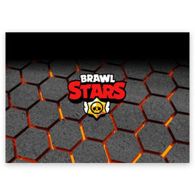 Поздравительная открытка с принтом Brawl Stars Hex в Санкт-Петербурге, 100% бумага | плотность бумаги 280 г/м2, матовая, на обратной стороне линовка и место для марки
 | Тематика изображения на принте: brawl | brawl st | brawl stars | colt | hexagon | logo | map | mobo | pattern | poco | shelly | stars | бравл | игра | игры | карта | кольт | лого | мобильные игры | патерн | паттерн | поко | соты | старс | шелли