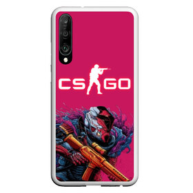 Чехол для Honor P30 с принтом CS GO Hyper Beast в Санкт-Петербурге, Силикон | Область печати: задняя сторона чехла, без боковых панелей | Тематика изображения на принте: 2019 | computer game | counter strike | cs | cs go | csgo | dota | dota2 | game | howl | hyperbeast | warning | автомат | вой | го | игрок | компьютерная игра | контр страйк | контра | кс | оружие | турнир