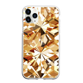 Чехол для iPhone 11 Pro Max матовый с принтом Желтые бриллианты в Санкт-Петербурге, Силикон |  | cut | diamond | gem | glitter | gold | jewel | kaleidoscope | luxury | shine | sparkle | white | yellow | алмаз | белый | блеск | бриллиант | диамант | драгоценность | драгоценный камень | желтый | золотой | калейдоскоп | люкс | огранка