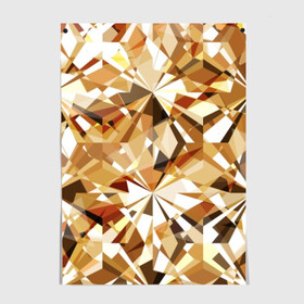 Постер с принтом Желтые бриллианты в Санкт-Петербурге, 100% бумага
 | бумага, плотность 150 мг. Матовая, но за счет высокого коэффициента гладкости имеет небольшой блеск и дает на свету блики, но в отличии от глянцевой бумаги не покрыта лаком | Тематика изображения на принте: cut | diamond | gem | glitter | gold | jewel | kaleidoscope | luxury | shine | sparkle | white | yellow | алмаз | белый | блеск | бриллиант | диамант | драгоценность | драгоценный камень | желтый | золотой | калейдоскоп | люкс | огранка