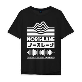 Мужская футболка хлопок Oversize с принтом Northlane в Санкт-Петербурге, 100% хлопок | свободный крой, круглый ворот, “спинка” длиннее передней части | discoveries | mesmer | node | northlane | singularity | группы | метал | музыка | рок