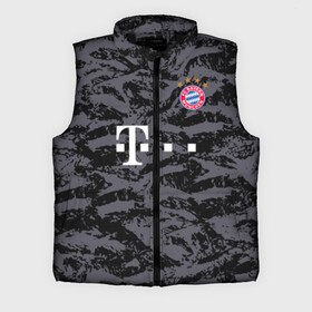 Мужской жилет утепленный 3D с принтом Bayern away gk 18 19 в Санкт-Петербурге,  |  | bayern | champions league | germany | munchen | бавария | германия | левандовски | лига чемпинов | мюнхен | нойер | рибери | роббен