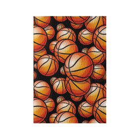 Обложка для паспорта матовая кожа с принтом Баскетбольные мячи в Санкт-Петербурге, натуральная матовая кожа | размер 19,3 х 13,7 см; прозрачные пластиковые крепления | activity | ball | basketball | black | brightness | brown | circle | color | game | illustration | orange | sport | victory | yellow | активность | апельсиновый | баскетбол | желтый | игра | иллюстрация | коричневый | круг | мяч | оранжевый | победа | спо