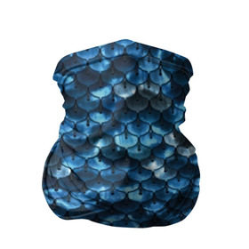 Бандана-труба 3D с принтом Синяя чешуя в Санкт-Петербурге, 100% полиэстер, ткань с особыми свойствами — Activecool | плотность 150‒180 г/м2; хорошо тянется, но сохраняет форму | Тематика изображения на принте: blue | color | fish | gray | mermaid | neyad | pattern | scales | sea | shiny | siren | skin | turquoise | wallpaper | water | бирюзовый | блестящий | вода | кожа | море | неяда | обои | паттерн | русалка | рыба | серый | синий | сирена | цвет |