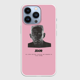 Чехол для iPhone 13 Pro с принтом Tyler, The Creator (IGOR) в Санкт-Петербурге,  |  | Тематика изображения на принте: bomb | boy | cherry | creator | flower | igor | rap | tayler | the | tyler | альбом | игорь | криэйтор | музыка | реп | рэп | тайлер
