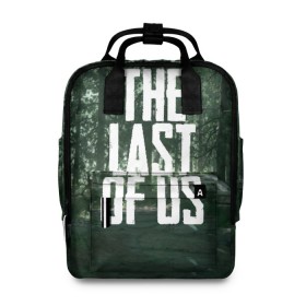 Женский рюкзак 3D с принтом THE LAST OF US в Санкт-Петербурге, 100% полиэстер | лямки с регулируемой длиной, сверху ручки, чтобы рюкзак нести как сумку. Основное отделение закрывается на молнию, как и внешний карман. Внутри два дополнительных кармана, один из которых закрывается на молнию. По бокам два дополнительных кармашка, куда поместится маленькая бутылочка
 | gamer | player | stels | the last of us | the last of us part 2 | бегун | джоэл | каннибалы | охотники | сталкер | топляк | цикады | щелкун | элли