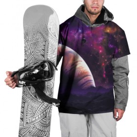 Накидка на куртку 3D с принтом Космос в Санкт-Петербурге, 100% полиэстер |  | astronomy | cosmos | galaxy | nebula | stars | universe | астрономия | вселенная | галактика | звезды | космос | небьюла | цветная