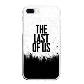 Чехол для iPhone 7Plus/8 Plus матовый с принтом THE LAST OF US в Санкт-Петербурге, Силикон | Область печати: задняя сторона чехла, без боковых панелей | gamer | player | stels | the last of us | the last of us part 2 | бегун | джоэл | каннибалы | охотники | сталкер | топляк | цикады | щелкун | элли