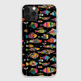 Чехол для iPhone 12 Pro Max с принтом Разноцветные рыбы в Санкт-Петербурге, Силикон |  | Тематика изображения на принте: abstraction | art | bright | colorful | cool | fin | fish | funny | tail | water | абстракция | арт | вода | плавник | прикольно | разноцветный | рыба | смешно | хвост | яркий