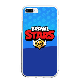 Чехол для iPhone 7Plus/8 Plus матовый с принтом BRAWL STARS в Санкт-Петербурге, Силикон | Область печати: задняя сторона чехла, без боковых панелей | brawl | bull | colt | crow | el primo | game | games | leon | moba | online | penny | poco | shelly | spike | star | stars | wanted | брав | бравл | браво | звезда | звезды | игра | игры | лого | моба | онлайн | старс