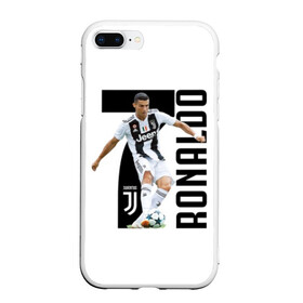 Чехол для iPhone 7Plus/8 Plus матовый с принтом Ronaldo the best в Санкт-Петербурге, Силикон | Область печати: задняя сторона чехла, без боковых панелей | calcio | club | cr7 | cristiano ronaldo | dybala | football | full highlights | goals | highlights | italia | juventus | napoli | roma | serie a | белый | италия | клуб | форма | черный | ювентус