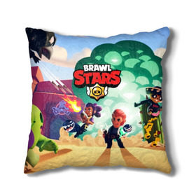 Подушка 3D с принтом BRAWL STARS в Санкт-Петербурге, наволочка – 100% полиэстер, наполнитель – холлофайбер (легкий наполнитель, не вызывает аллергию). | состоит из подушки и наволочки. Наволочка на молнии, легко снимается для стирки | brawl | bull | colt | crow | el primo | game | games | leon | moba | online | penny | poco | shelly | spike | star | stars | wanted | брав | бравл | браво | звезда | звезды | игра | игры | лого | моба | онлайн | старс