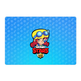 Магнитный плакат 3Х2 с принтом Jessie - BRAWL STARS в Санкт-Петербурге, Полимерный материал с магнитным слоем | 6 деталей размером 9*9 см | brawl | bull | colt | crow | el primo | game | games | jessie | leon | moba | online | penny | poco | shelly | spike | star | stars | wanted | брав | бравл | браво | звезда | звезды | игра | игры | лого | моба | онлайн | старс