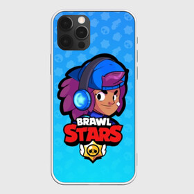 Чехол для iPhone 12 Pro с принтом Shelly - BRAWL STARS в Санкт-Петербурге, силикон | область печати: задняя сторона чехла, без боковых панелей | brawl | bull | colt | crow | el primo | game | games | leon | moba | online | penny | poco | shelly | spike | star | stars | wanted | брав | бравл | браво | звезда | звезды | игра | игры | онлайн | старс