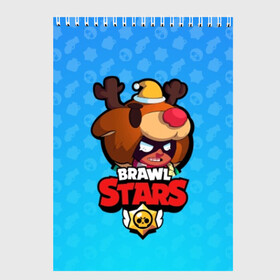 Скетчбук с принтом Nita - BRAWL STARS в Санкт-Петербурге, 100% бумага
 | 48 листов, плотность листов — 100 г/м2, плотность картонной обложки — 250 г/м2. Листы скреплены сверху удобной пружинной спиралью | brawl | bull | colt | crow | el primo | game | games | leon | moba | nita | online | penny | poco | shelly | spike | star | stars | wanted | брав | бравл | браво | звезда | звезды | игра | игры | онлайн | старс