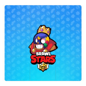 Магнитный плакат 3Х3 с принтом El Primo - BRAWL STARS в Санкт-Петербурге, Полимерный материал с магнитным слоем | 9 деталей размером 9*9 см | brawl | bull | colt | crow | el primo | game | games | leon | moba | online | penny | poco | shelly | spike | star | stars | wanted | брав | бравл | браво | звезда | звезды | игра | игры | лого | моба | онлайн | старс