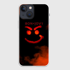 Чехол для iPhone 13 mini с принтом Bon Jovi в Санкт-Петербурге,  |  | bon jovi | альбом | арена | бон | бон джови | глэм | группа | джови | джон | метал | музыка | надпись | песни | поп | попрок | рок | рокер | смайл | солист | софт | стена | хард | хеви | хевиметал