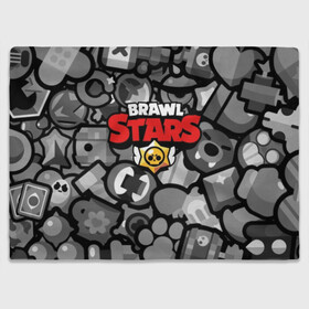 Плед 3D с принтом BRAWL STARS в Санкт-Петербурге, 100% полиэстер | закругленные углы, все края обработаны. Ткань не мнется и не растягивается | brawl | bull | colt | crow | el primo | game | games | leon | moba | online | penny | poco | shelly | spike | star | stars | wanted | брав | бравл | браво | звезда | звезды | игра | игры | лого | моба | онлайн | старс