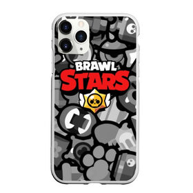 Чехол для iPhone 11 Pro матовый с принтом BRAWL STARS в Санкт-Петербурге, Силикон |  | brawl | bull | colt | crow | el primo | game | games | leon | moba | online | penny | poco | shelly | spike | star | stars | wanted | брав | бравл | браво | звезда | звезды | игра | игры | лого | моба | онлайн | старс