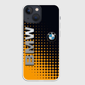 Чехол для iPhone 13 mini с принтом BMW в Санкт-Петербурге,  |  | bmw | авто | автомобиль | бмв | лого | логотип | машина | надпись | текстура