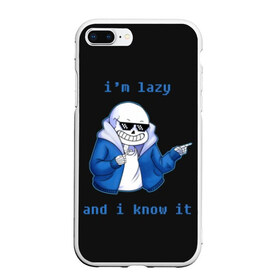 Чехол для iPhone 7Plus/8 Plus матовый с принтом Undertale в Санкт-Петербурге, Силикон | Область печати: задняя сторона чехла, без боковых панелей | animation | chara | comic | dub | flowey | frisk | megalovania | papyrus | sans | undertale comic dub | андертейл | папирус | подземная | санс | сказка