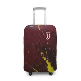 Чехол для чемодана 3D с принтом Juventus (Брызги Красок). в Санкт-Петербурге, 86% полиэфир, 14% спандекс | двустороннее нанесение принта, прорези для ручек и колес | 3d | abstract | football | juventus | new | sport | абстракция | брызги красок | вектор | геометрия | лого | логотип | пятна | состав | спорт | текстура | футбол | ювентус