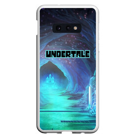 Чехол для Samsung S10E с принтом Undertale в Санкт-Петербурге, Силикон | Область печати: задняя сторона чехла, без боковых панелей | game | undertale | азриэль дримурр | альфис | андайн | андертейл | асгор дримурр | добро | дьявол | зло | игра | игры | кости | меттатон | папирус | санс | стрела | ториэль | трезубец | фриск | чара | черный