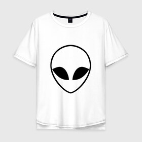Мужская футболка хлопок Oversize с принтом Гуманоид в Санкт-Петербурге, 100% хлопок | свободный крой, круглый ворот, “спинка” длиннее передней части | alien | aliens | earth | humanoid | planet | space | ufo | urfo | гуманоид | земля | земляне | инопланетяне | инопланетянин | космос | нло | планета | планеты | пришелец | пришельцы
