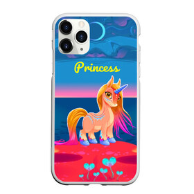 Чехол для iPhone 11 Pro матовый с принтом Милый единорог в Санкт-Петербурге, Силикон |  | pony | грива | девочка | единорог | конь | копыта | красивая | лошадка | лошадь | милая | пони | природа закат | радуга
